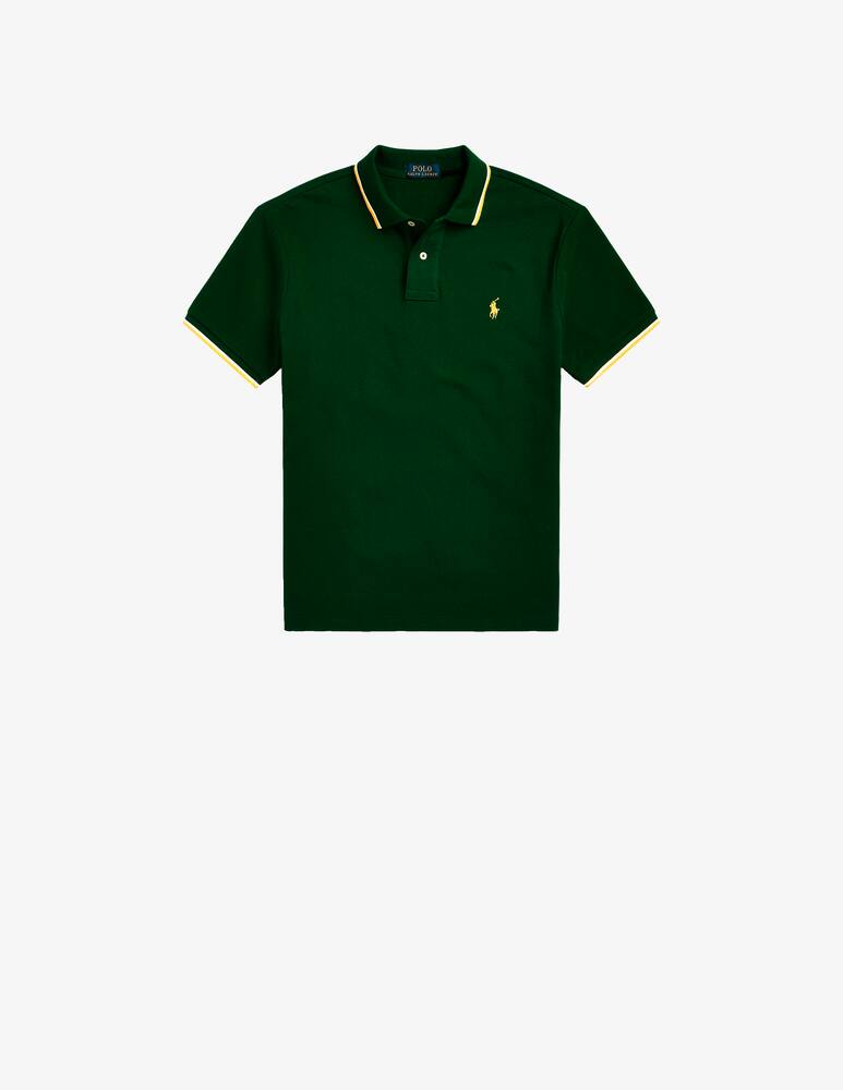 rinascente Polo Ralph Lauren Short sleeve polo mesh custom profiles - Green