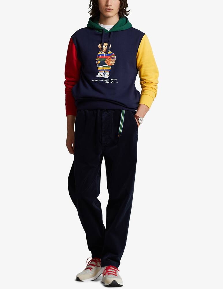 rinascente Polo Ralph Lauren Active bear color block hoodie - Multicolor