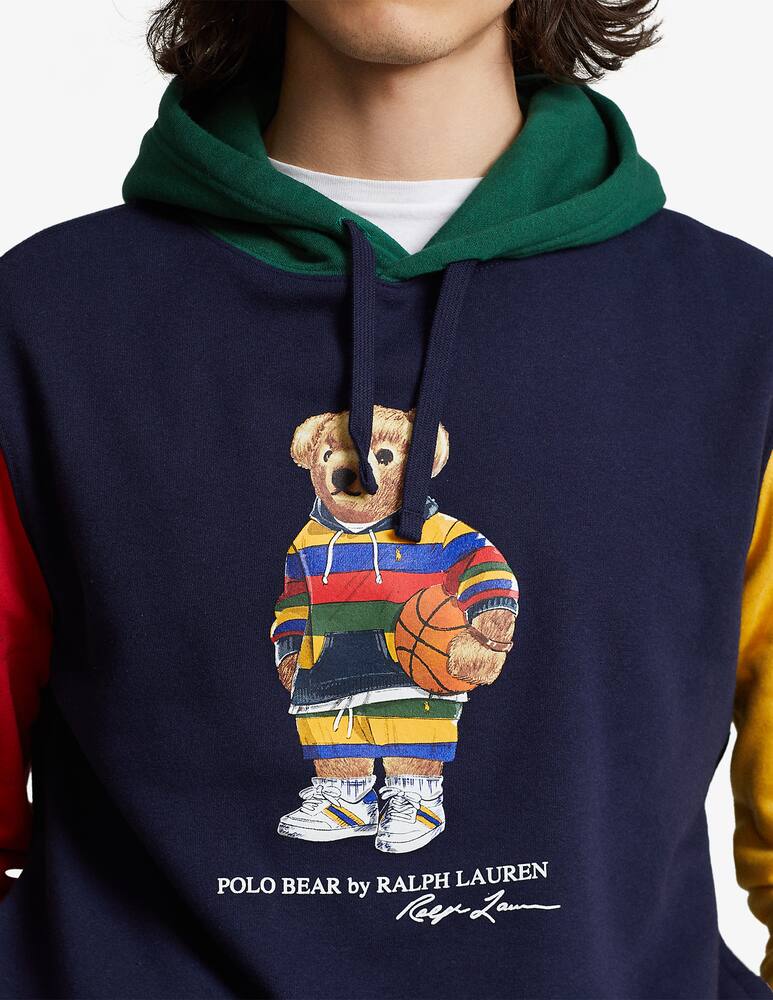 rinascente Polo Ralph Lauren Active bear color block hoodie - Multicolor