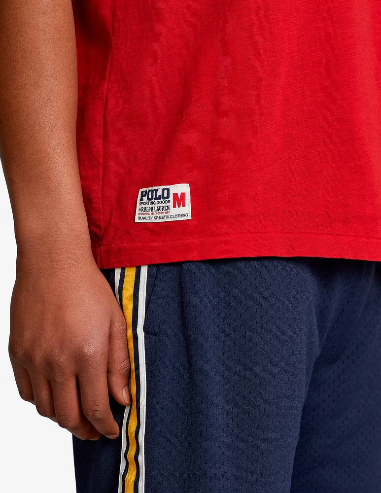 rinascente Polo Ralph Lauren Short sleeve polo slub jersey - Red