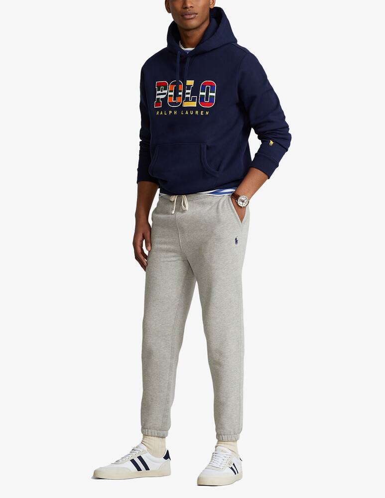 rinascente Polo Ralph Lauren Patch logo hoodie - Blue