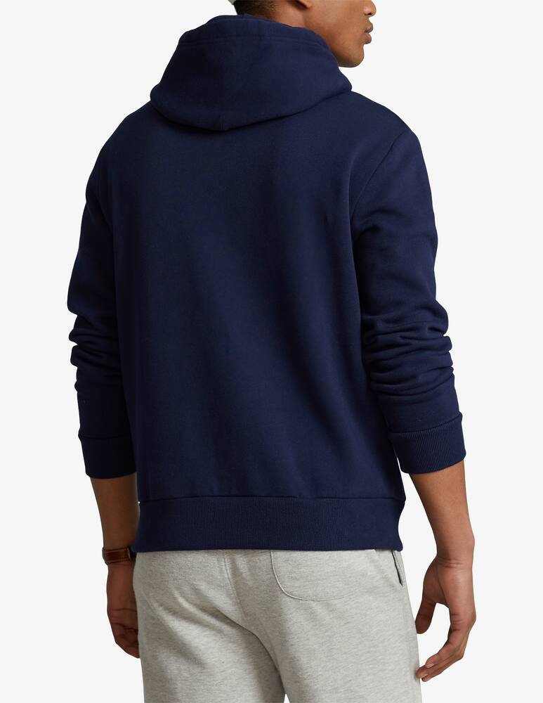 rinascente Polo Ralph Lauren Patch logo hoodie - Blue