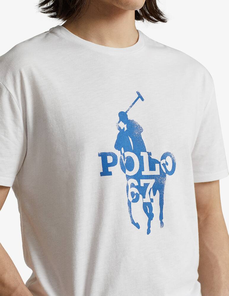 rinascente Polo Ralph Lauren Maglietta manica corta stampa polo - Bianco