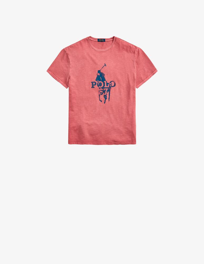 rinascente Polo Ralph Lauren Maglietta manica corta stampa polo - Rosso