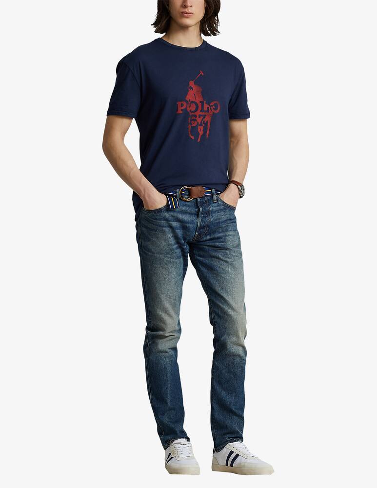 rinascente Polo Ralph Lauren Short sleeve t-shirt polo print - Blue
