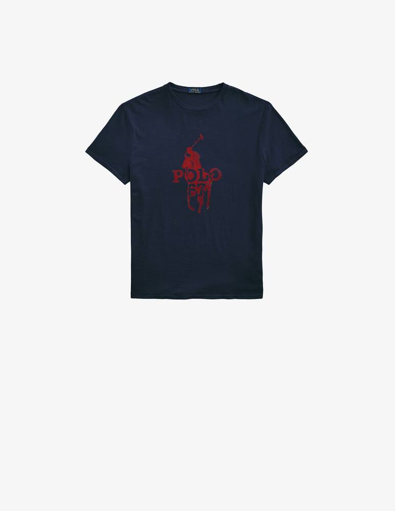 rinascente Polo Ralph Lauren Short sleeve t-shirt polo print - Blue