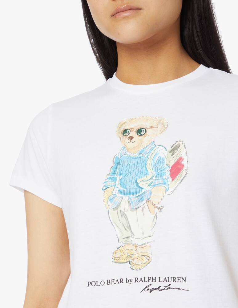 rinascente Polo Ralph Lauren T-shirt Polo Bear - bianco