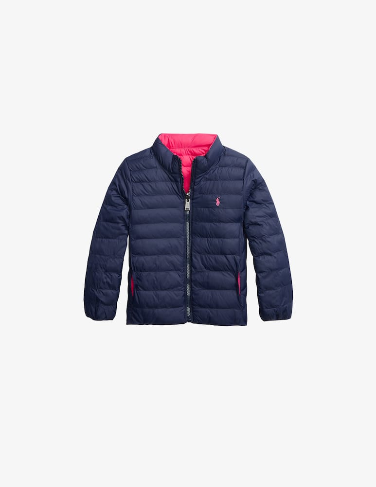 rinascente Polo Ralph Lauren P-layer 2 revesible down jacket - Pink