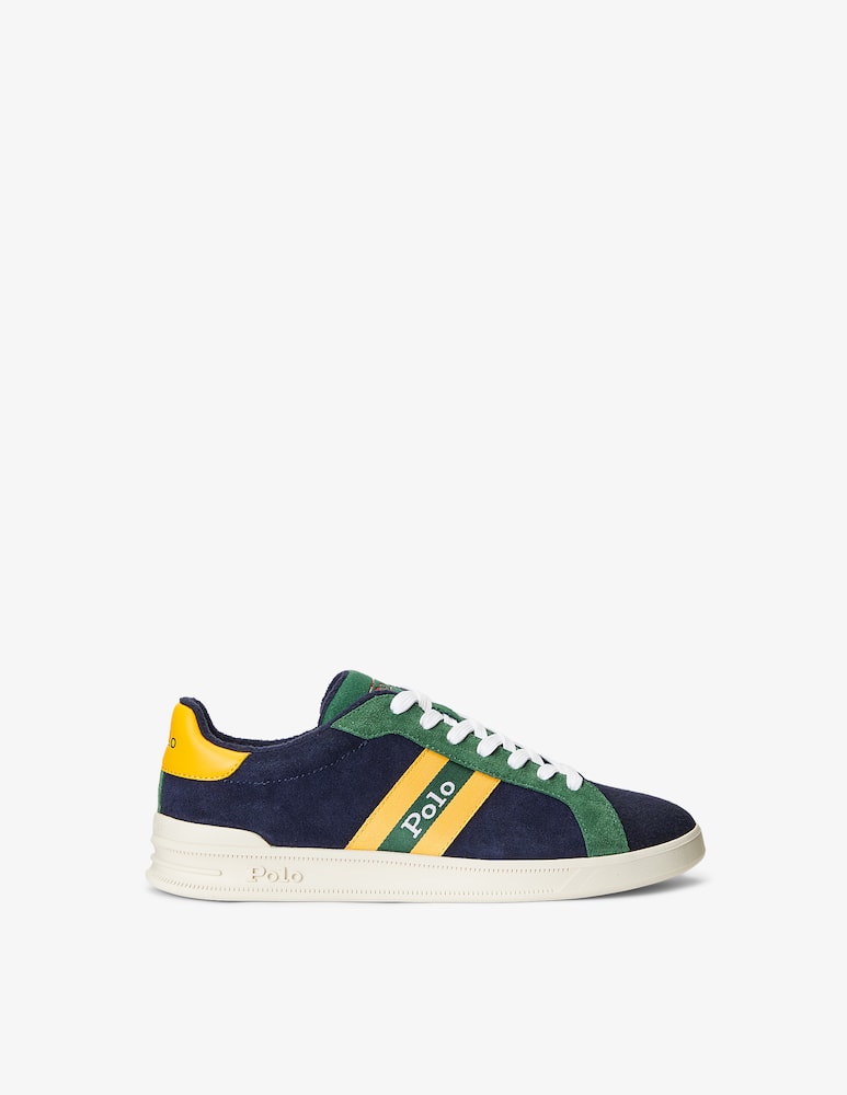 Polo Ralph Lauren Sneakers scamosciate heritage court - Multicolor - immagine 1 Polo Ralph Lauren Sneakers scamosciate heritage court - Multicolor - immagine 1