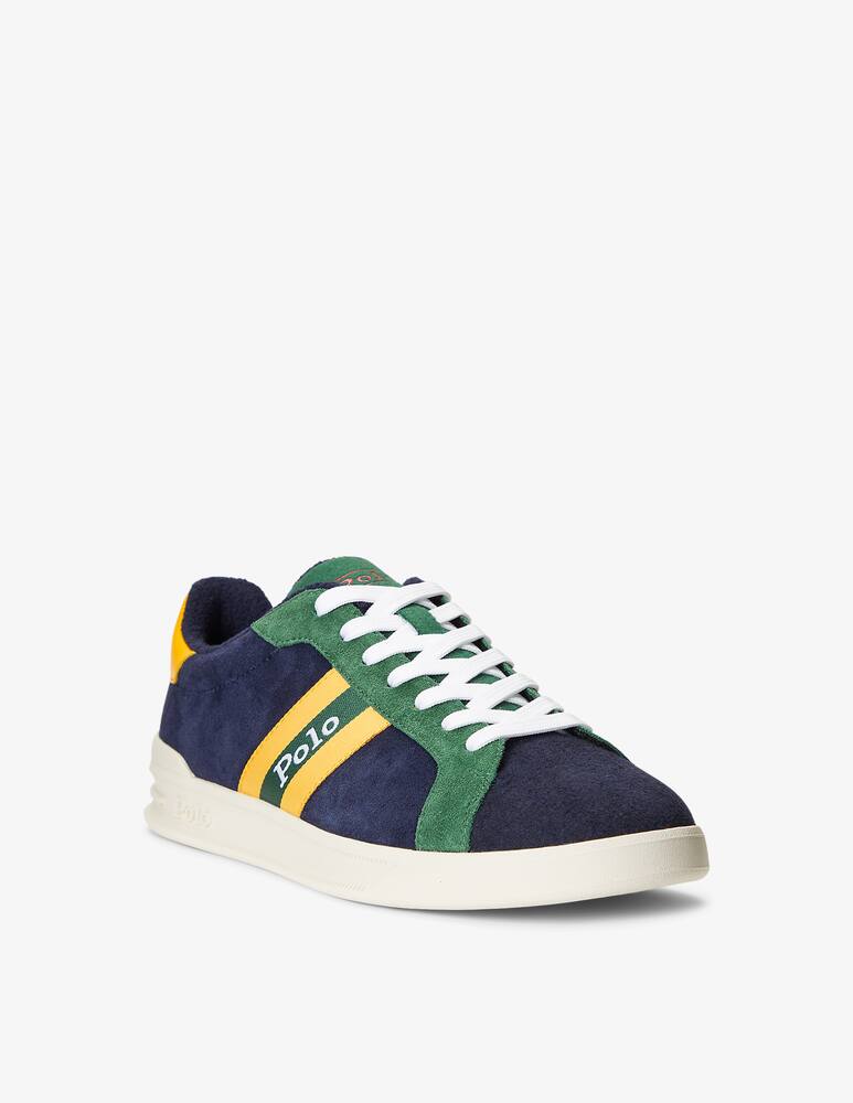 Polo Ralph Lauren Sneakers scamosciate heritage court - Multicolor - immagine 2 Polo Ralph Lauren Sneakers scamosciate heritage court - Multicolor - immagine 2