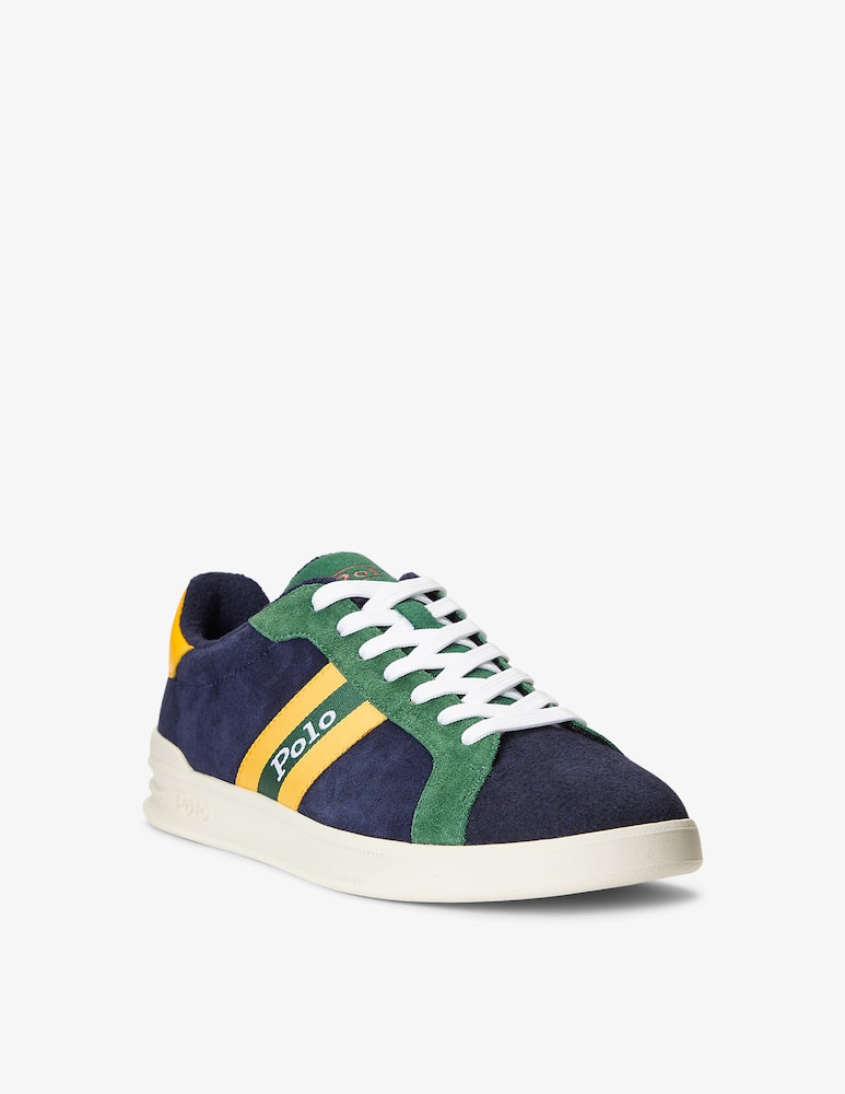 rinascente Polo Ralph Lauren Sneakers scamosciate heritage court - Multicolor