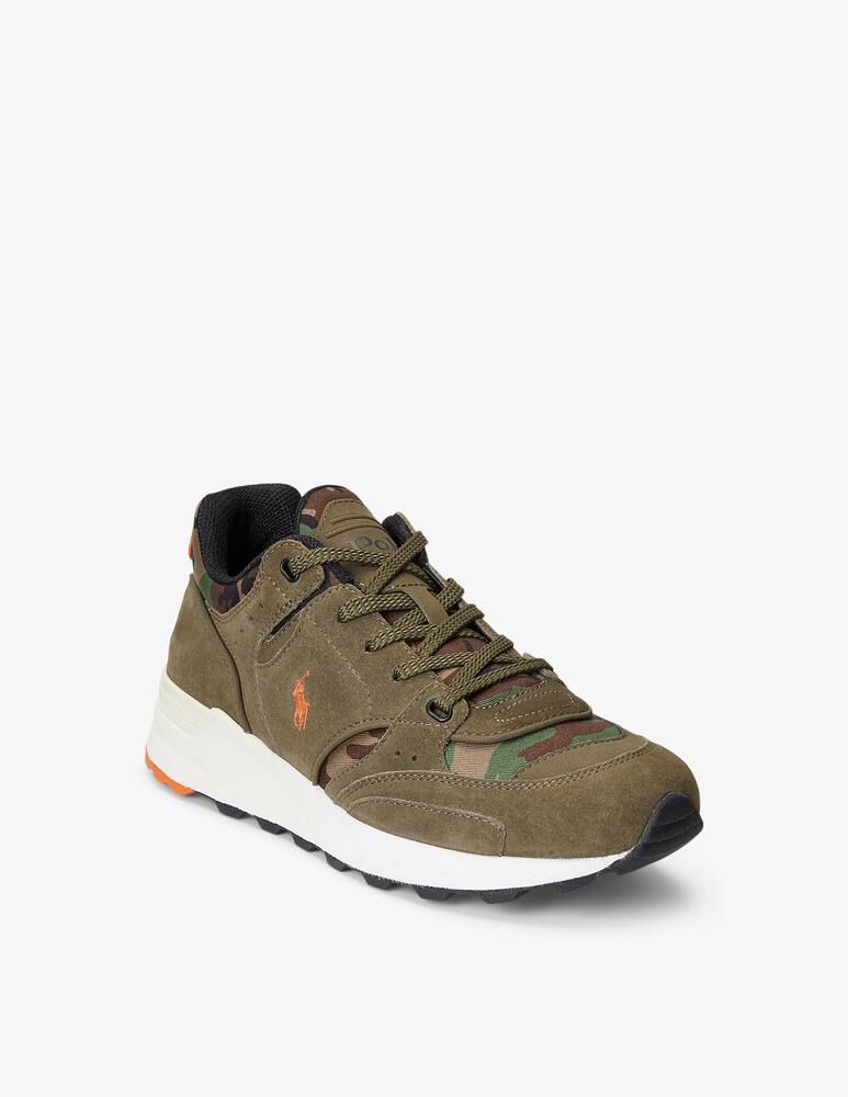 rinascente Polo Ralph Lauren Sneakers trackster 200 - Oliva