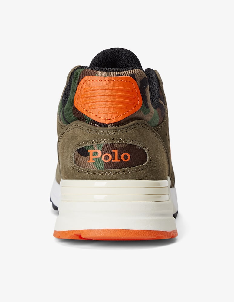 rinascente Polo Ralph Lauren Sneakers trackster 200 - Oliva