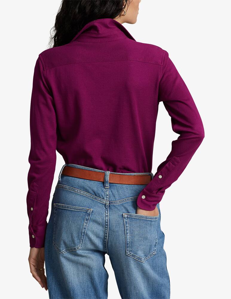 rinascente Polo Ralph Lauren Heidi skinny long sleeve shirt - Red