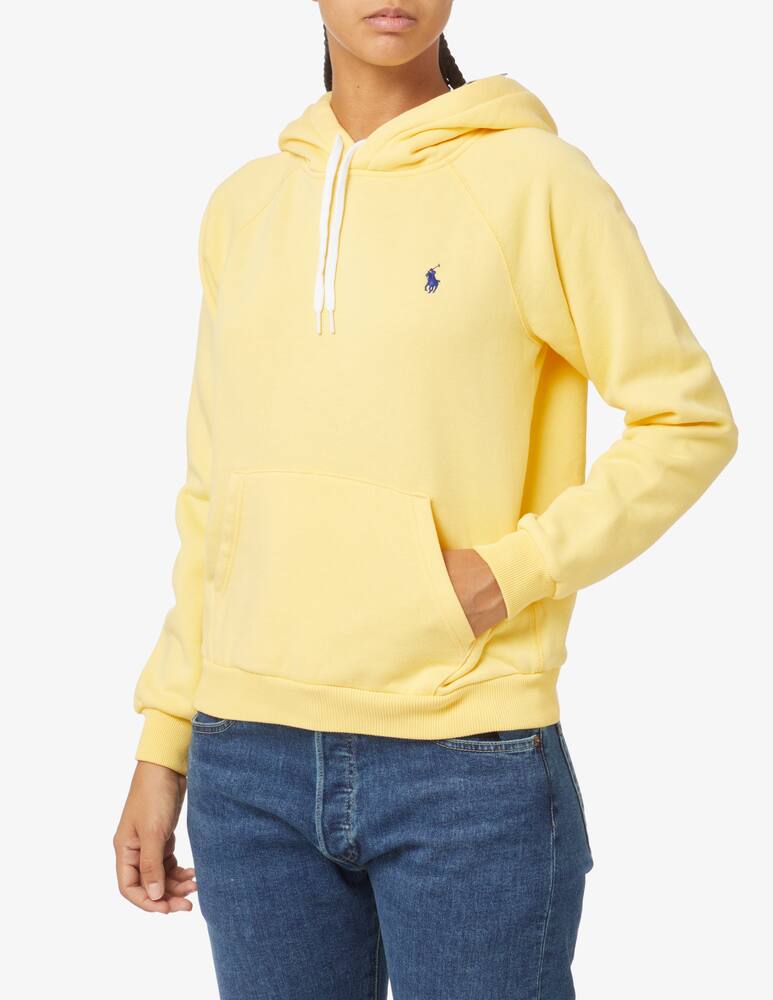 rinascente Polo Ralph Lauren Long sleeved hoodie - Yellow