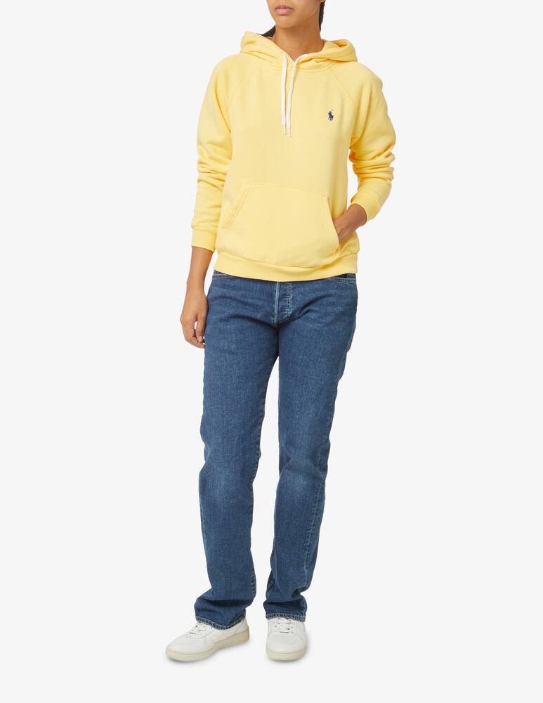 rinascente Polo Ralph Lauren Long sleeved hoodie - Yellow