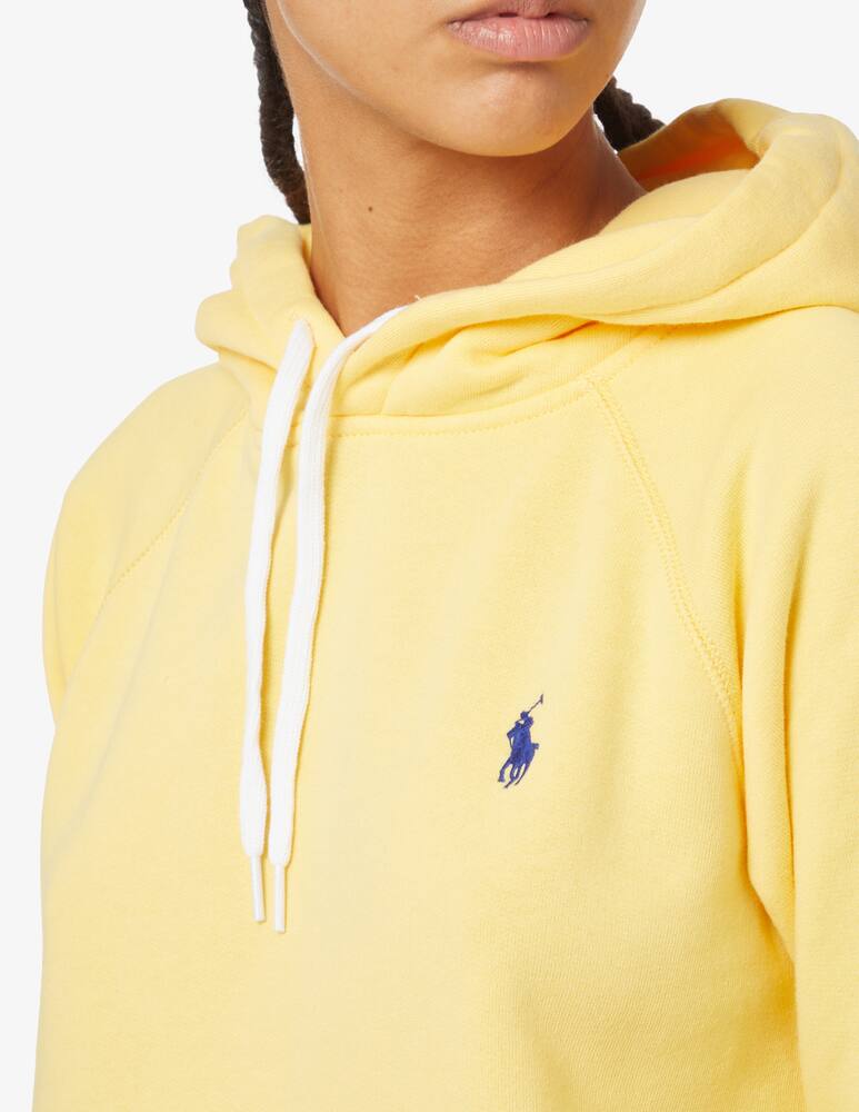rinascente Polo Ralph Lauren Long sleeved hoodie - Yellow