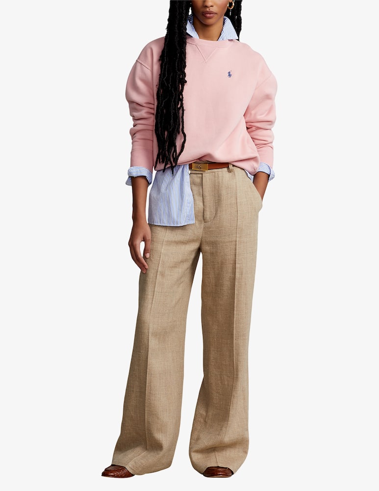 rinascente Polo Ralph Lauren Felpa girocollo a manica lunga - Rosa