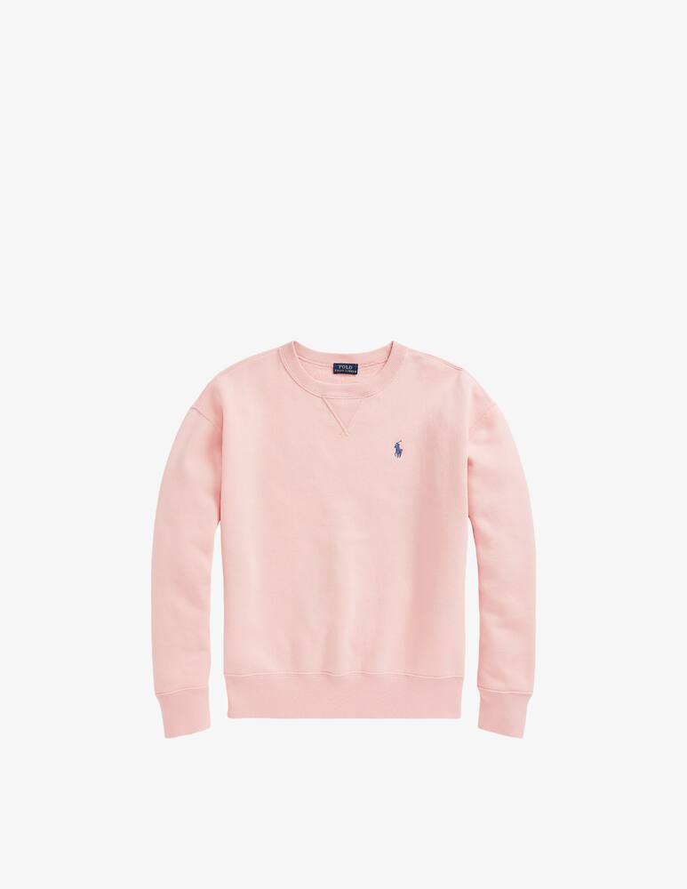 rinascente Polo Ralph Lauren Felpa girocollo a manica lunga - Rosa