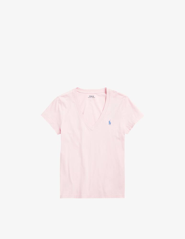 rinascente Polo Ralph Lauren T-shirt manica corta scollo a V - Rosa