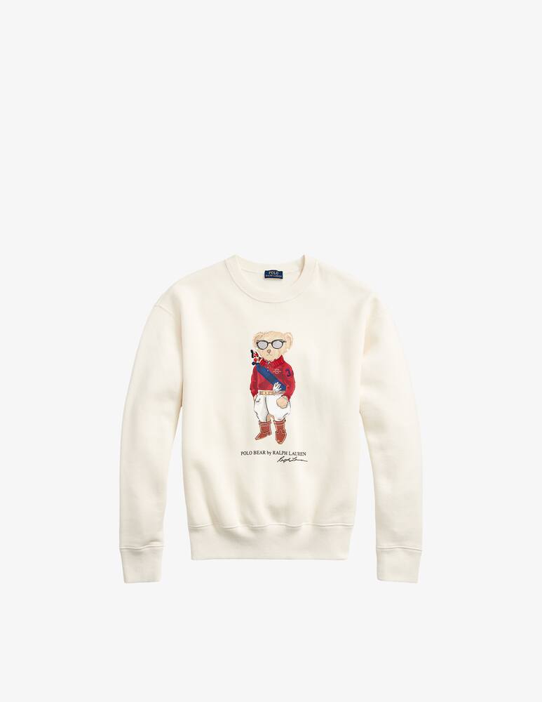 rinascente Polo Ralph Lauren Felpa a maniche lunghe Bear - Bianco