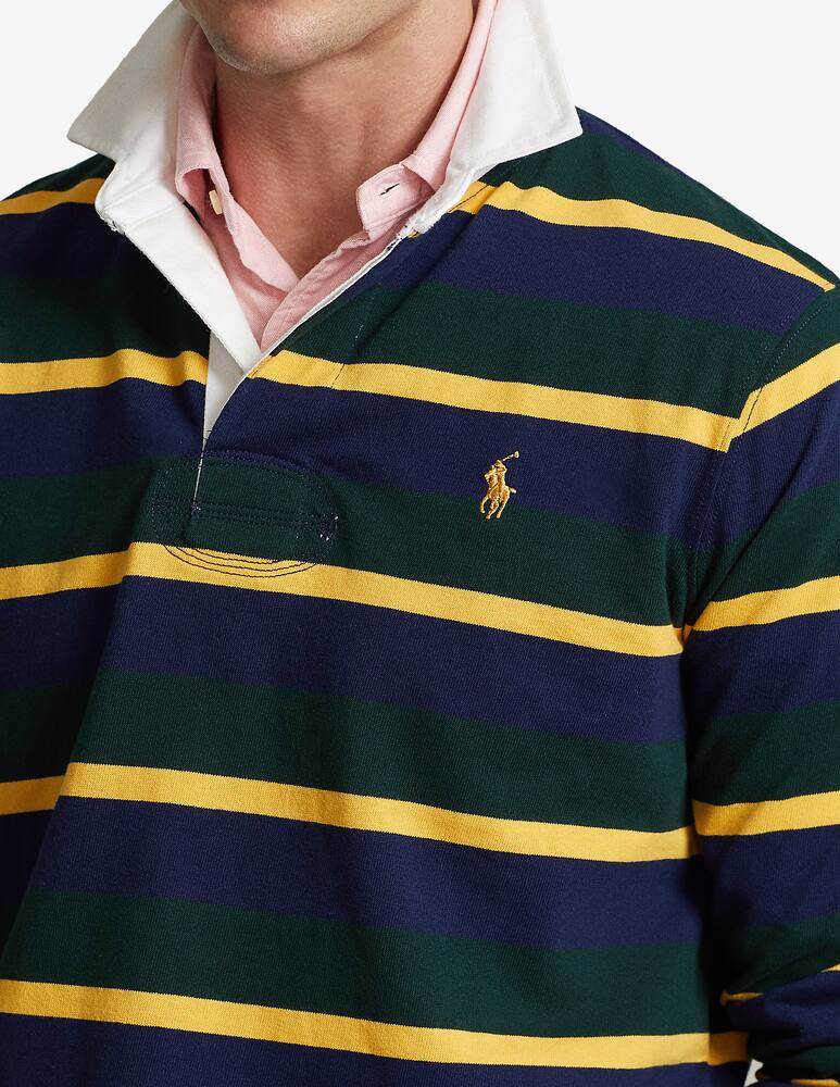 rinascente Polo Ralph Lauren Long sleeve small stripes polo rugby  - Multicolor