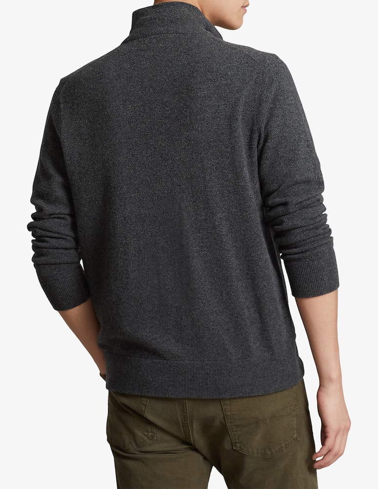 rinascente Polo Ralph Lauren Loryelle pony wool zipped cardigan