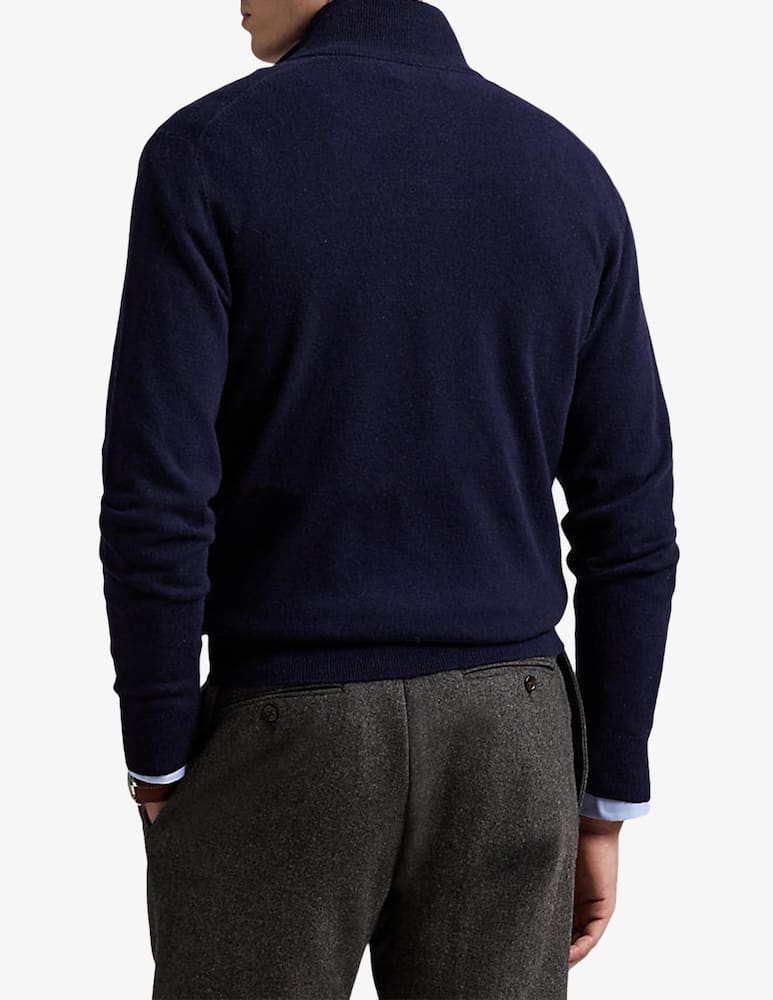 rinascente Polo Ralph Lauren Maglia mezza zip in lana loryelle pony