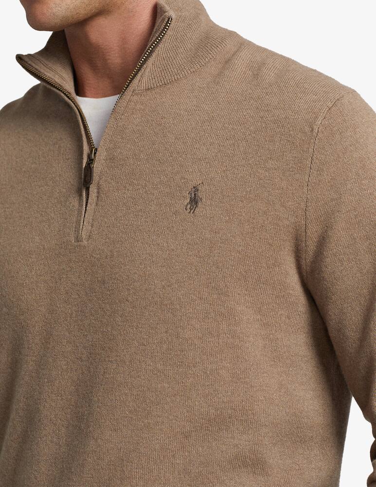 rinascente Polo Ralph Lauren Fzip loryelle sweater - Beige