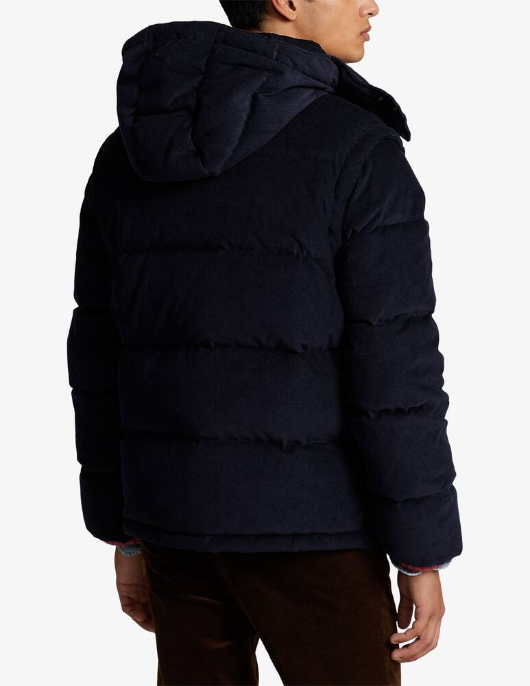 rinascente Polo Ralph Lauren Rem sleeve velvet coulder jacket - Blue