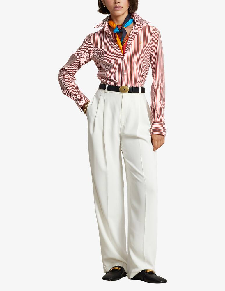 rinascente Polo Ralph Lauren Georgia slim long sleeve shirt - Pink