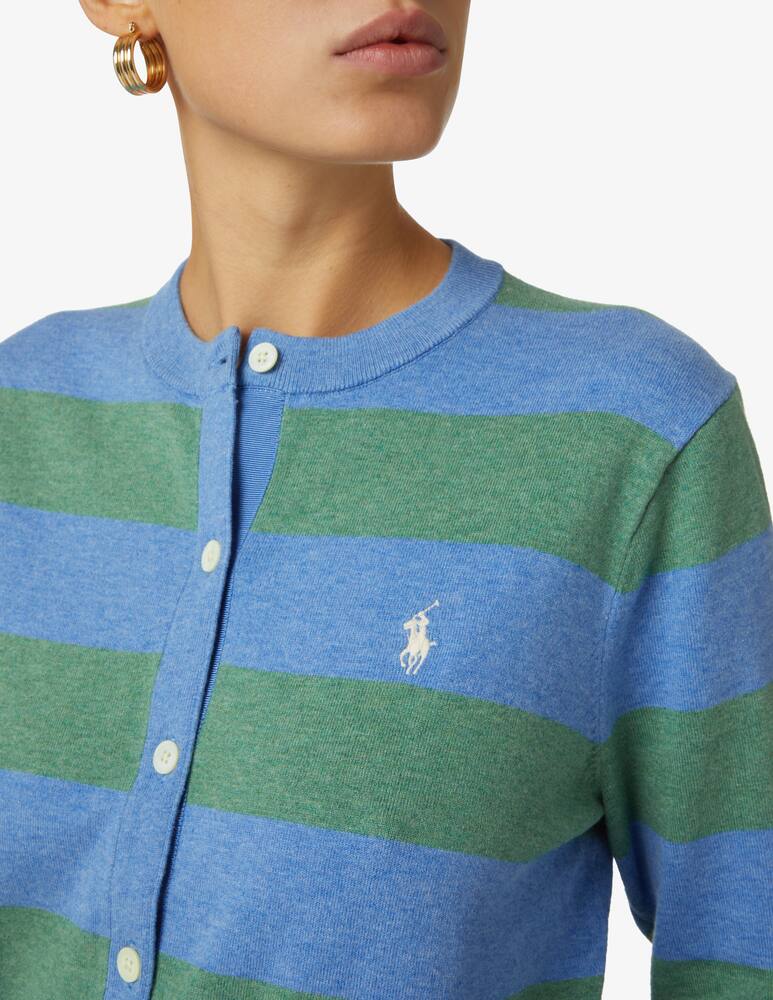 rinascente Polo Ralph Lauren Cardigan in misto cotone - Azzurro