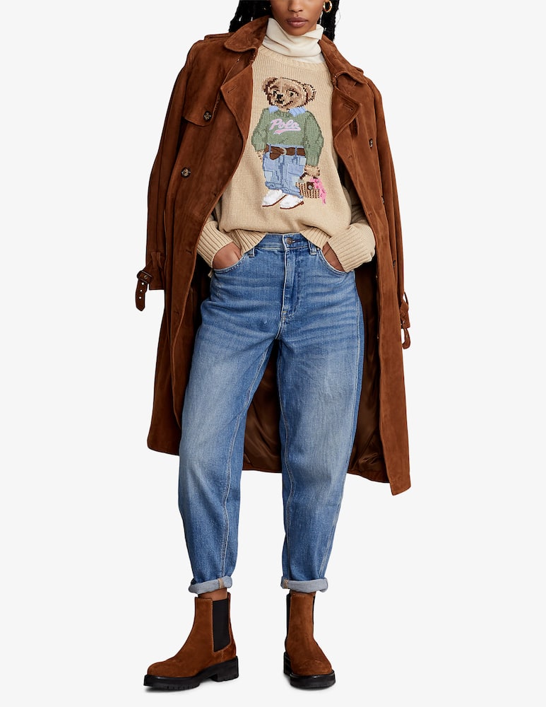 rinascente Polo Ralph Lauren Maglione a maniche lunghe Bear - Beige