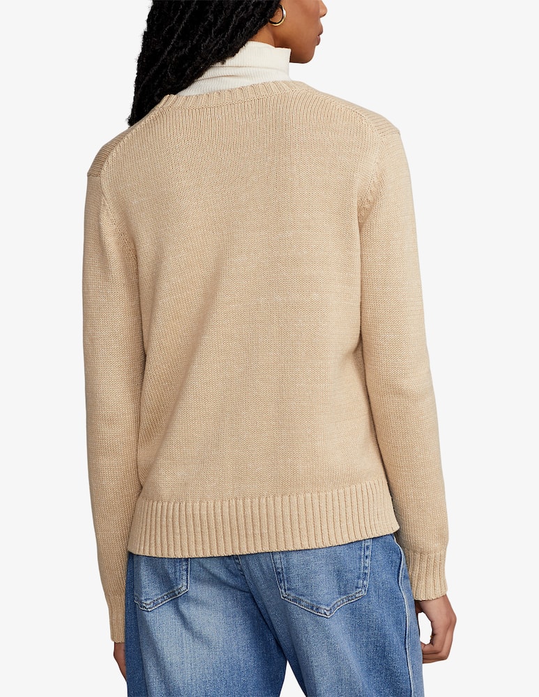 Polo Ralph Lauren Bear long sleeve pullover - Beige - picture 3 Polo Ralph Lauren Bear long sleeve pullover - Beige - picture 3