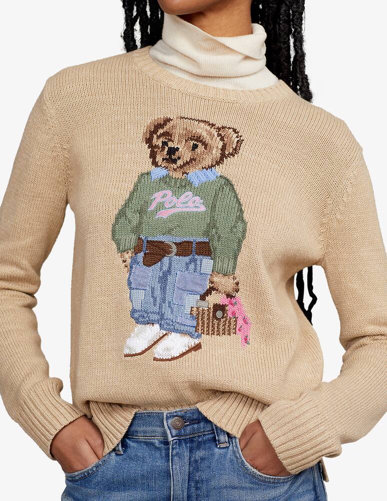 Polo Ralph Lauren Bear long sleeve pullover - Beige - picture 4 Polo Ralph Lauren Bear long sleeve pullover - Beige - picture 4