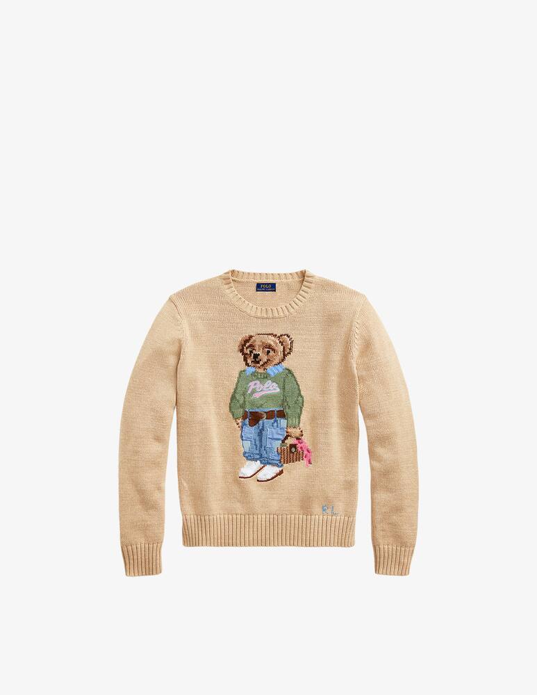 rinascente Polo Ralph Lauren Maglione a maniche lunghe Bear - Beige