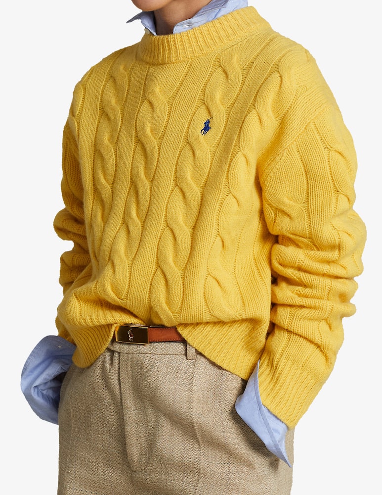rinascente Polo Ralph Lauren Maglione manica lunga - Giallo