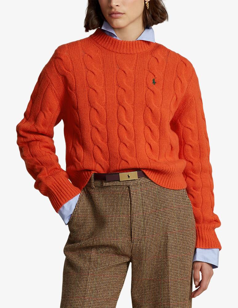 Polo Ralph Lauren Long sleeve pullover - Orange - picture 1 Polo Ralph Lauren Long sleeve pullover - Orange - picture 1