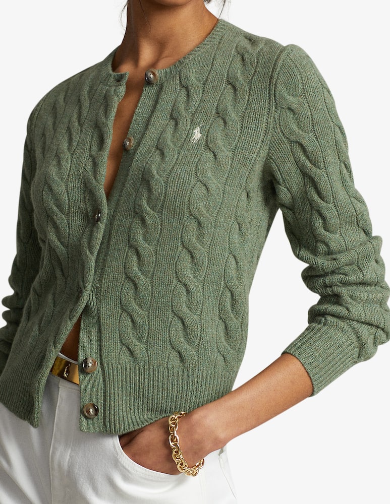 rinascente Polo Ralph Lauren Long sleeve cardigan - Green