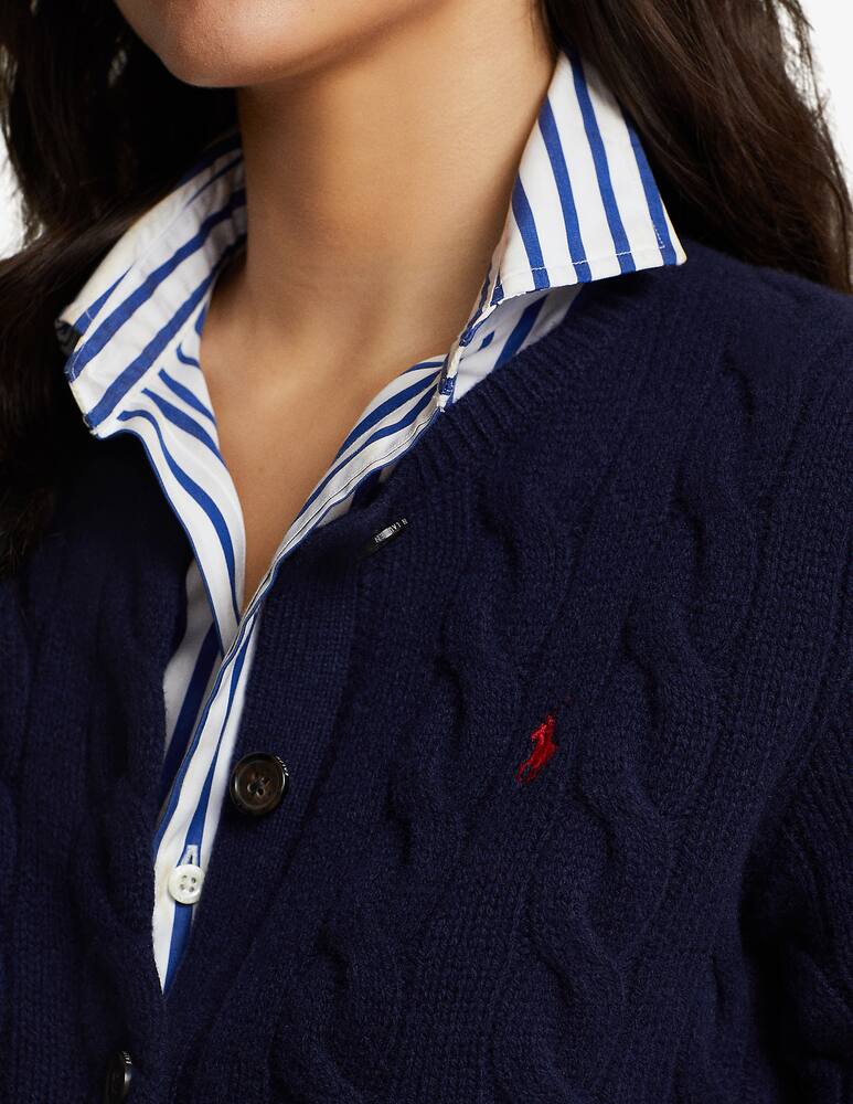 rinascente Polo Ralph Lauren Long sleeve cardigan - Blue