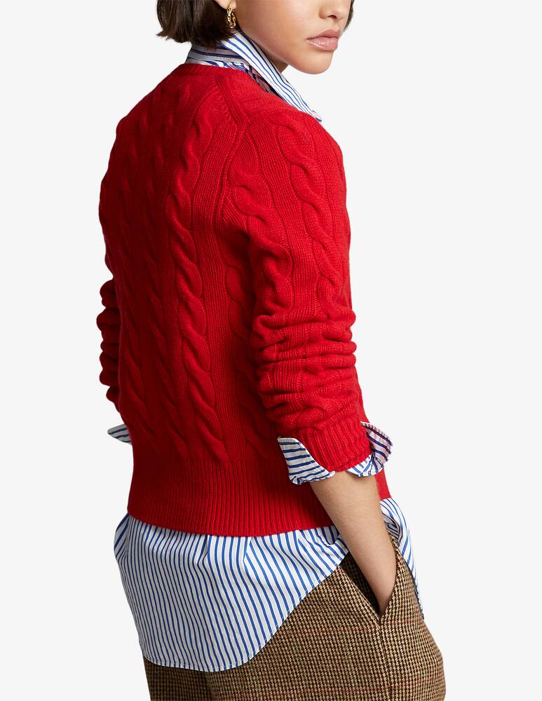 rinascente Polo Ralph Lauren Long sleeve cardigan - Red