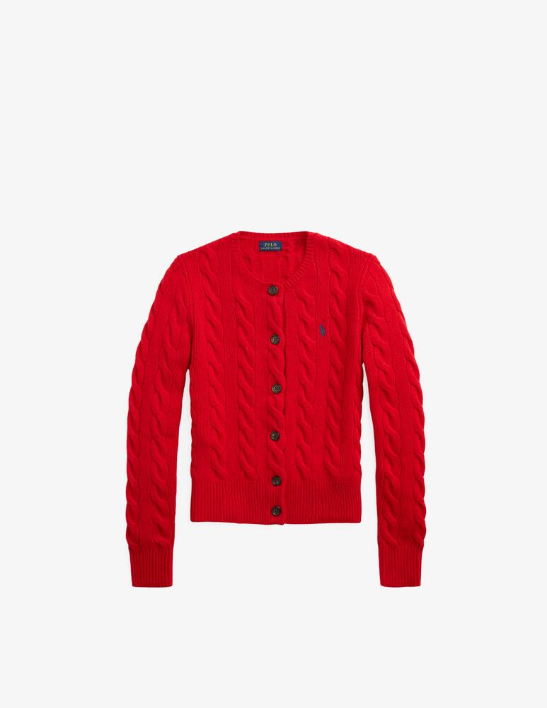 rinascente Polo Ralph Lauren Long sleeve cardigan - Red