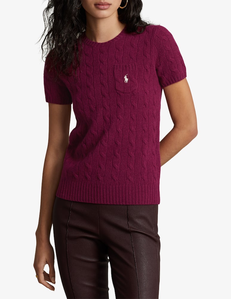 rinascente Polo Ralph Lauren Wool blend humper - Violet