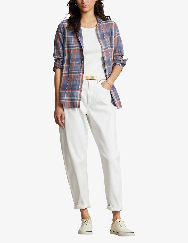 rinascente Polo Ralph Lauren Georgia long sleeve shirt - Blue