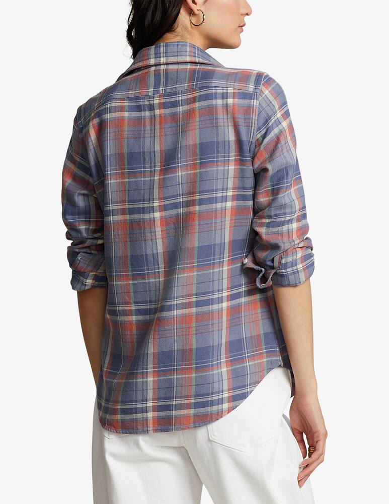 rinascente Polo Ralph Lauren Georgia long sleeve shirt - Blue