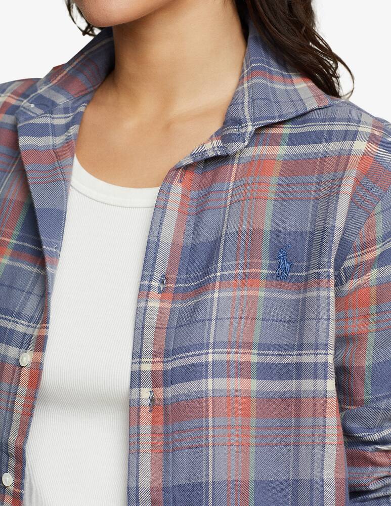 rinascente Polo Ralph Lauren Georgia long sleeve shirt - Blue