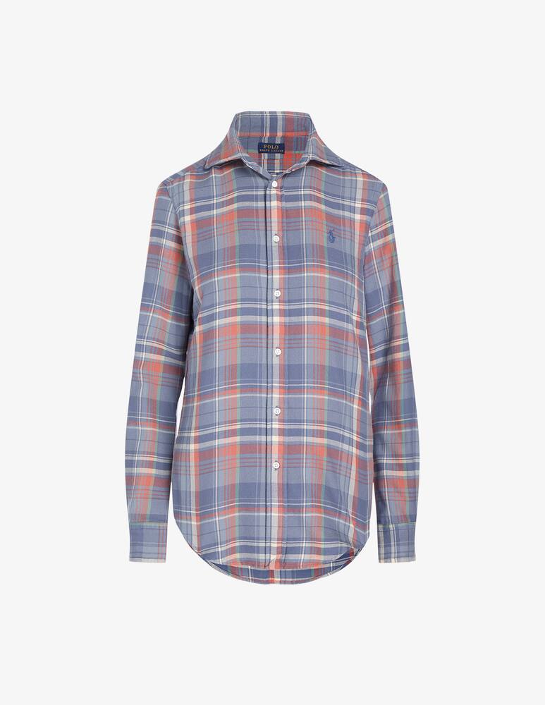 rinascente Polo Ralph Lauren Georgia long sleeve shirt - Blue