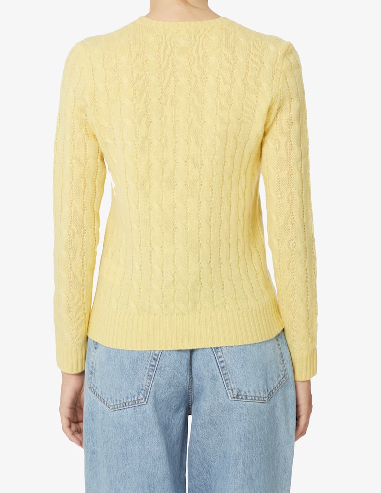 Polo Ralph Lauren Maglione in lana Julianna - Giallo - immagine 3 Polo Ralph Lauren Maglione in lana Julianna - Giallo - immagine 3