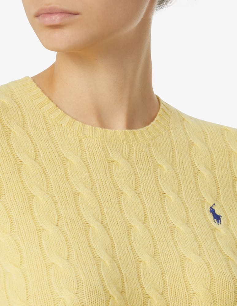 Polo Ralph Lauren Maglione in lana Julianna - Giallo - immagine 4 Polo Ralph Lauren Maglione in lana Julianna - Giallo - immagine 4