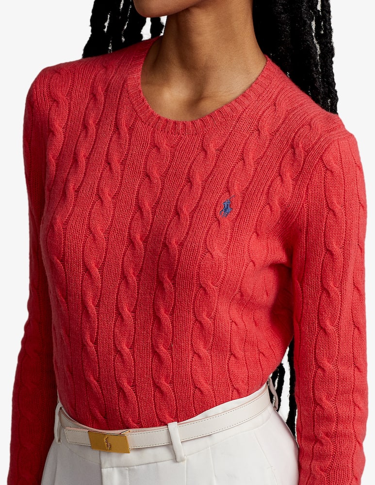 rinascente Polo Ralph Lauren Maglione manica lunga Julianna - Rosso